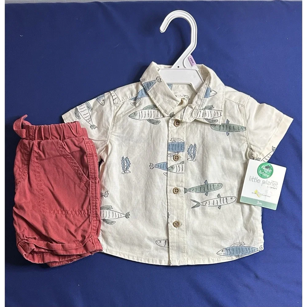 Huge Lot Baby Boys Summer Clothes Newborn 3/6 Months NEW &EC Carters Nike Hurley